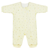 BBTKCARE Baby Sleepsuit - Wearable Blanket, 3-6 Months | Warm Onesies for Babies (Yellow)