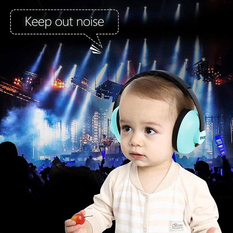 Black BBTKCARE Baby Headphones Noise Cancelling Headphones for Babies for 3 Months to 2 Years 